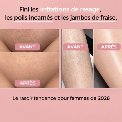 Épilisse - Rasoir corporel 2-en-1 pour femmes