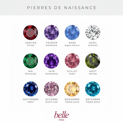 Les 12 pierres de naissance