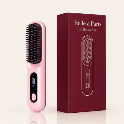 GoBrosse Pro rose et son coffret