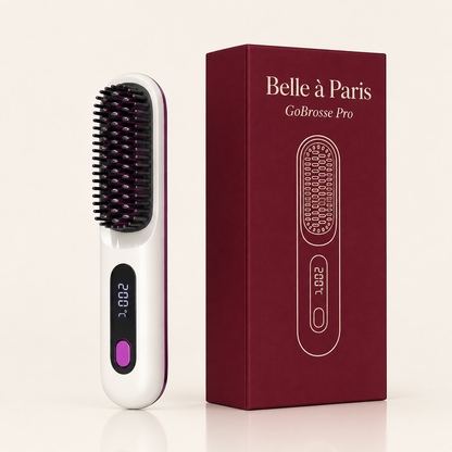 GoBrosse Pro blanche et son coffret